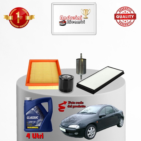 Inspektionskit Filter Und ÖL Xopel Tigra 1.4 16V 66KW 90CV 2000->-image