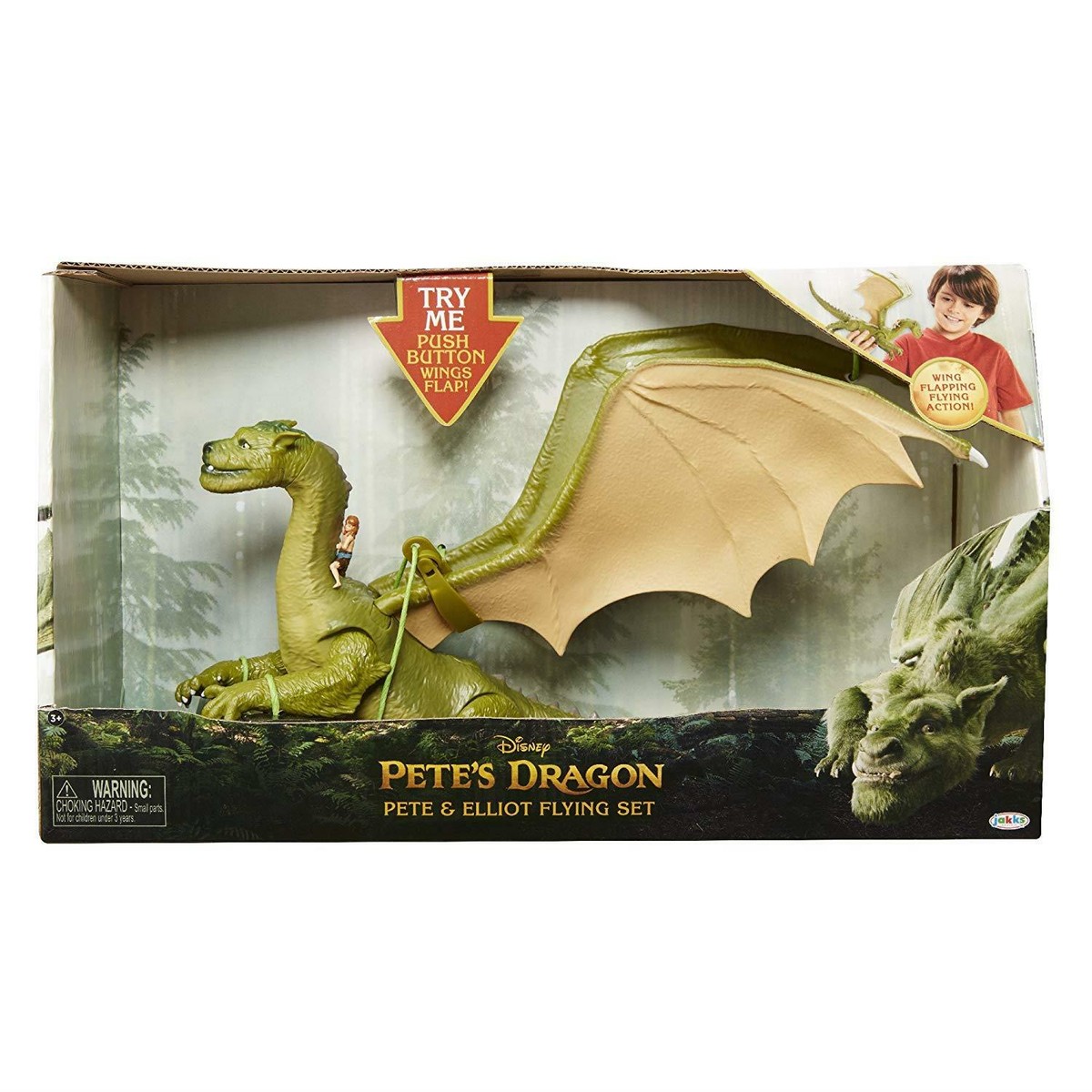 Disney Pete's Dragon Elliot and Pete Flying Playset 00457 | eBay