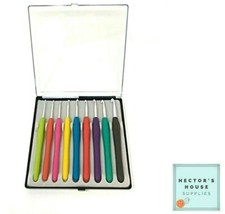 Darcie Crochet Hook Set, Ergonomic , small sizes from 2.5 to 6 in Case
