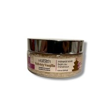 Vitabath Velvety Vanilla Soothe  Soak Mineral Bath Soak Full Size 8.8oz/250g