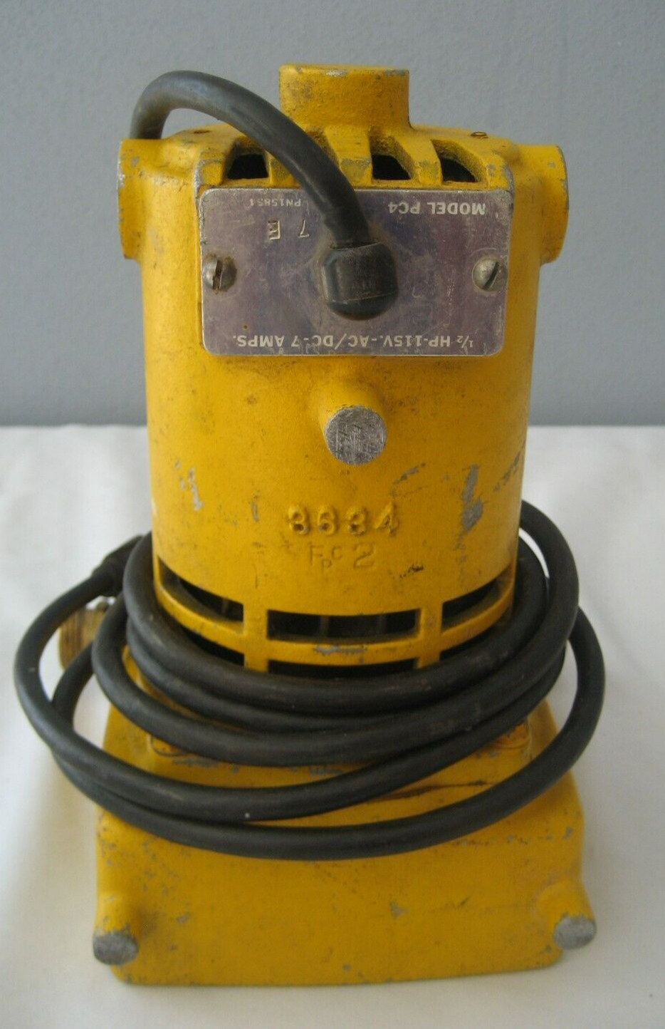 Wayne Porta Pump PC4 Portable Utility 1/2 hp 115 V 7 Amps eBay