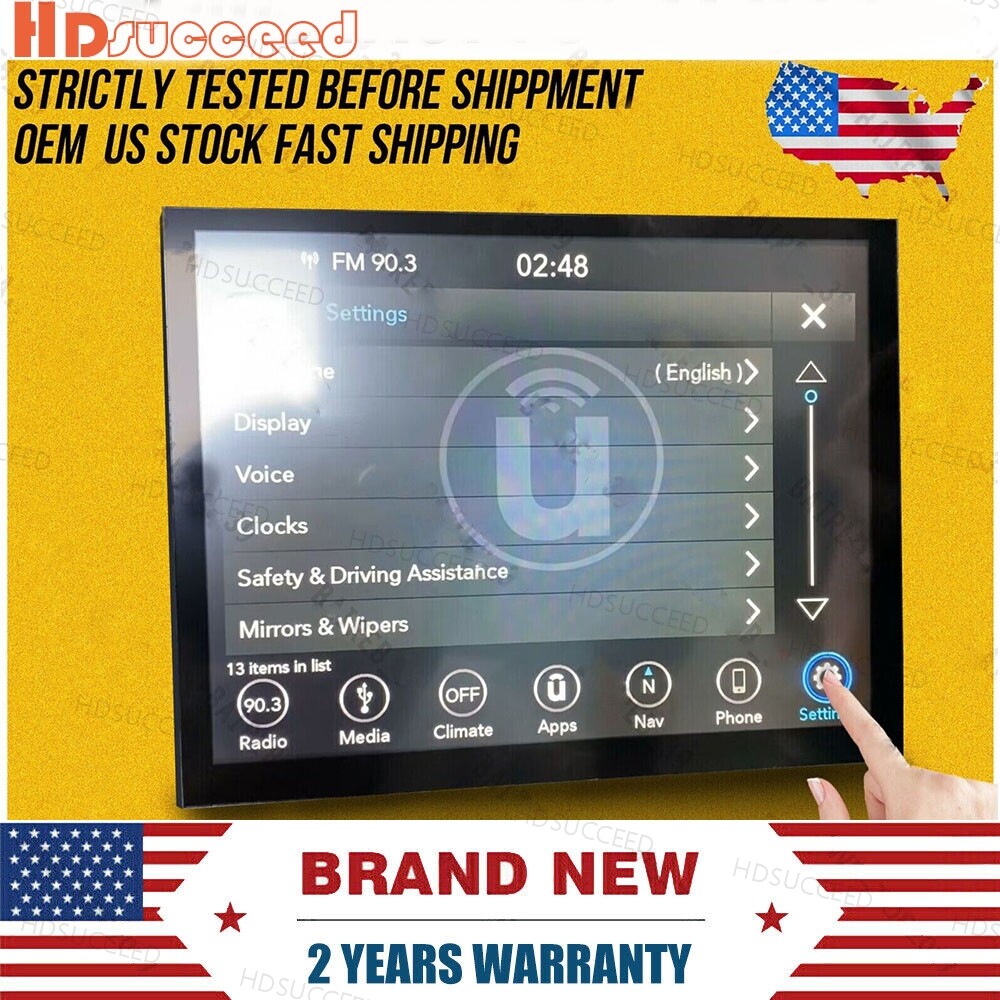 7inch Replacement Uconnect Lcd Display Touch Screen Radio Navigation For Jeep Compass 2017 2020 Tdo