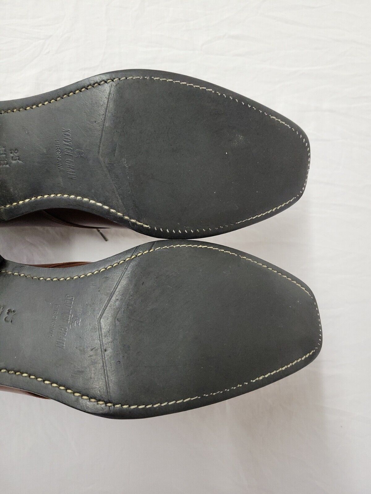 Scotch Grain For Hirokawa Brown Oxford 7626 Mens Shoes JAPAN Scotch Grain For Hirokawa Brown Oxford 7626 Mens Shoes JAPAN