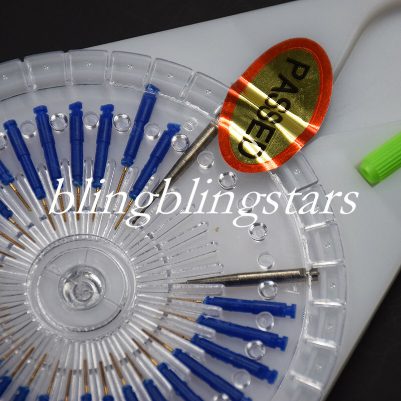 Dental Link Pins Conical Screw Posts Drills Kits Refills Plated Tapered