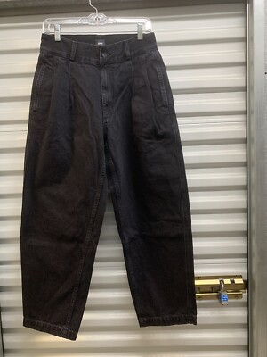 NWT Edwin Jeans Isla Pant Color: Record,  Black, Premium Denim Womens Size 27x27