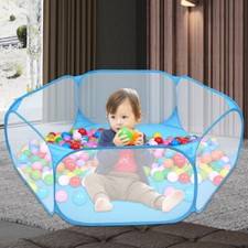 Pet Playpen Puppy Dog Cat Play Pen Soft Portable Yard Cage Enclosure Crate Tentℒ