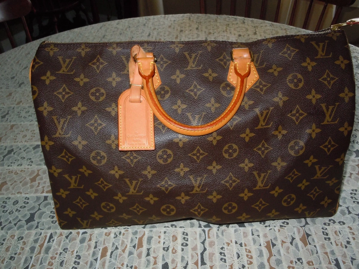 Monogram Speedy 40 Satchel (Authentic Pre-Owned)