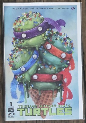 TMNT #1 SDCC Trade Variant by Camilla D'errico 2024 LTD 500