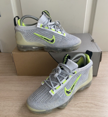 vapormax flyknit green grey