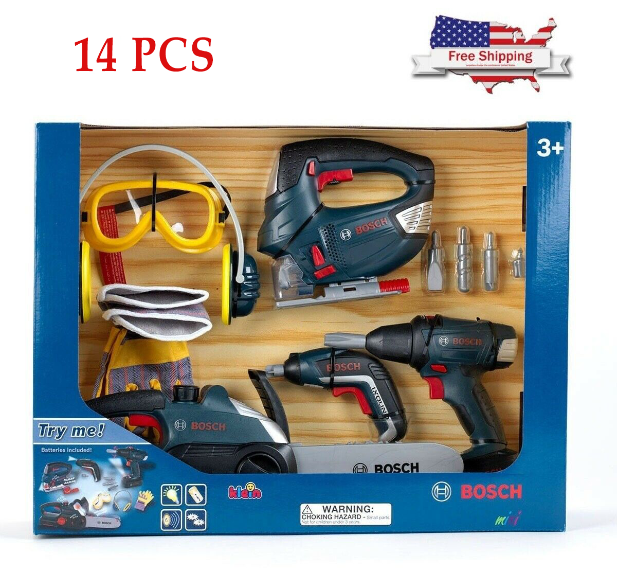 bosch toy drill set