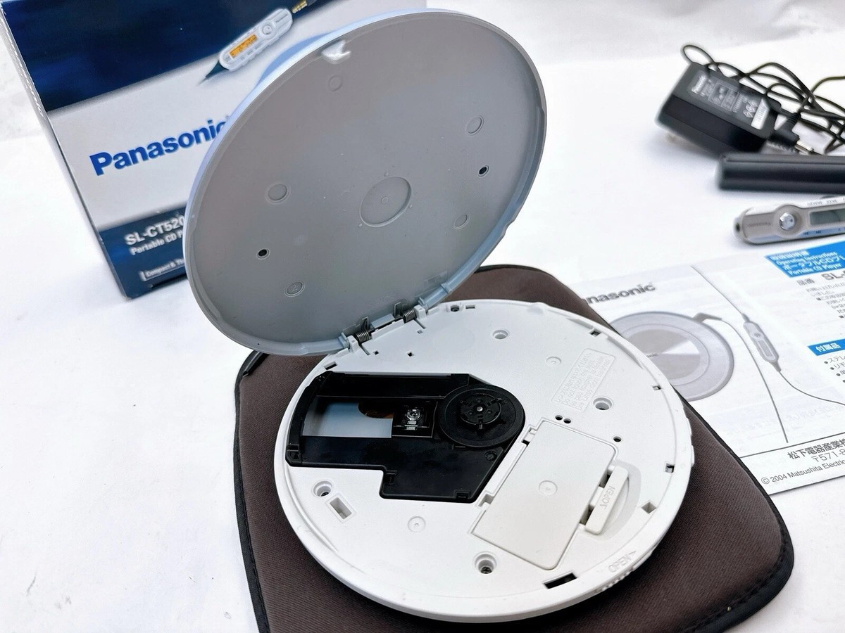 Panasonic SL-CT520 Portable CD Player with Original Box - Tested