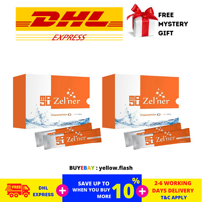 2 X Singapore Magic Life Zelner Oligopeptides 15 sachets DHL EXPRESS