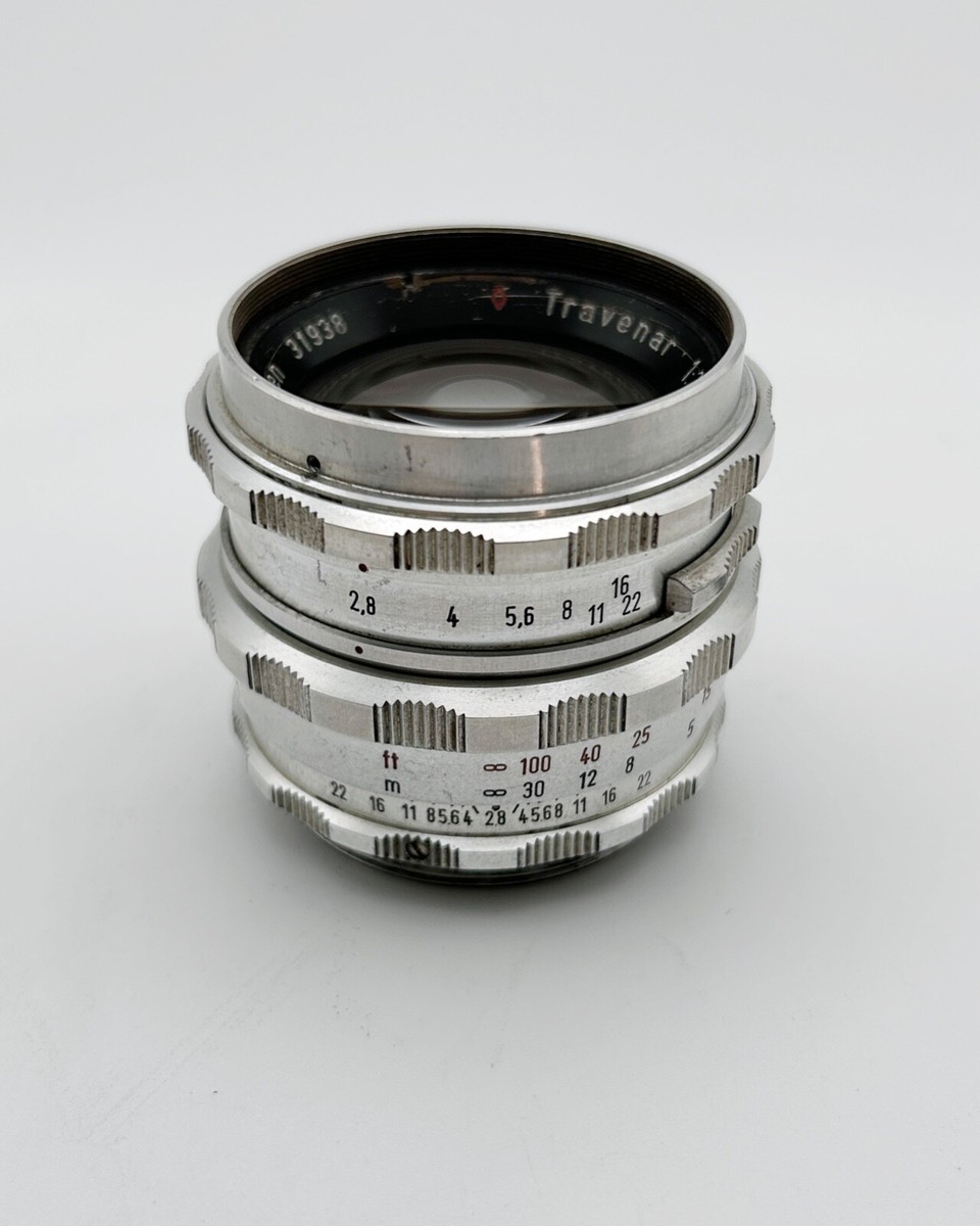 Schacht Ulm Travenar 85mm f 2.8 Lens - M42/Edixa Mount TESTED | eBay