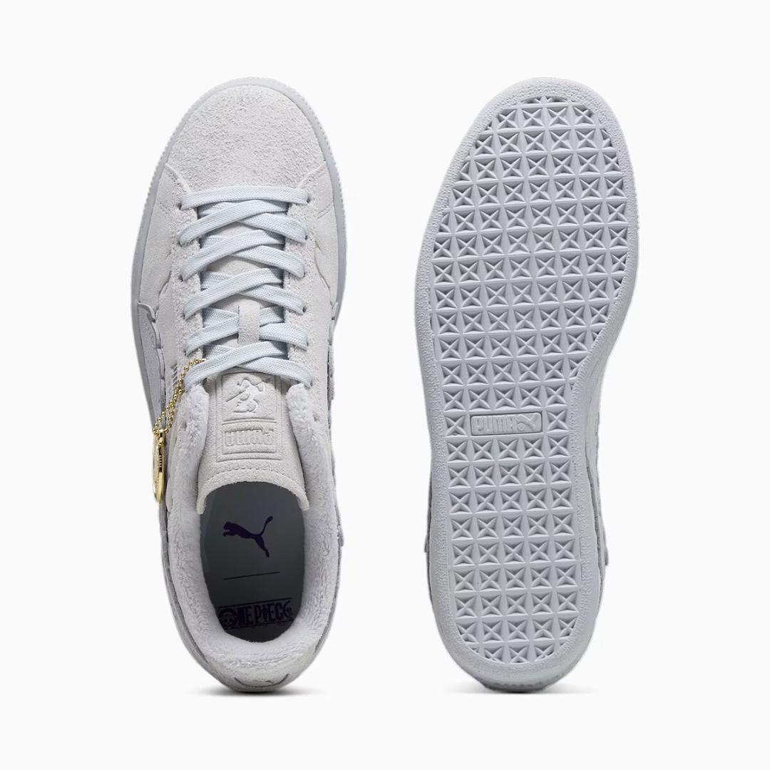 PUMA x ONE PIECE GEAR 5 LUFFY Suede Sneaker White Gray US-8 PUMA x ONE PIECE GEAR 5 LUFFY Suede Sneaker White Gray US-8