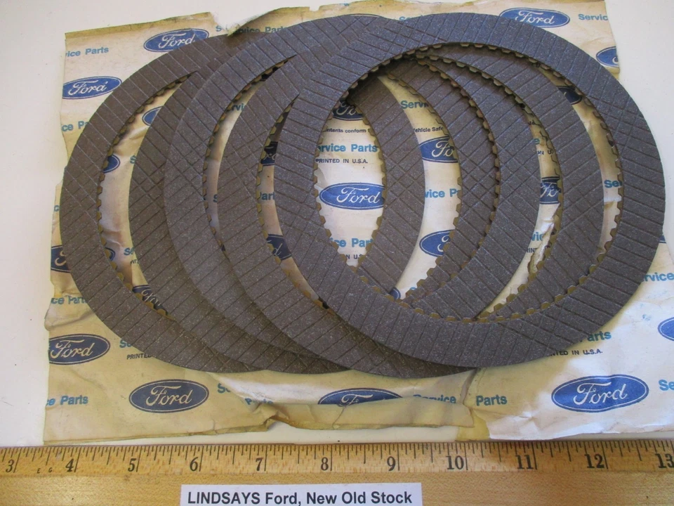 5 PCS SET FORD 1968/1972 MUSTANG "PLATE" C6 Auto, Direct Clutch Internal Spline - Image 3 of 3