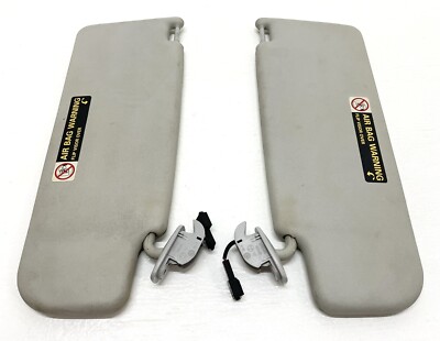 00-06 OEM Volkswagen Golf GTI MK4 Sun Visor Pair 3B0-857-551 | 3B0-857-552 Jetta