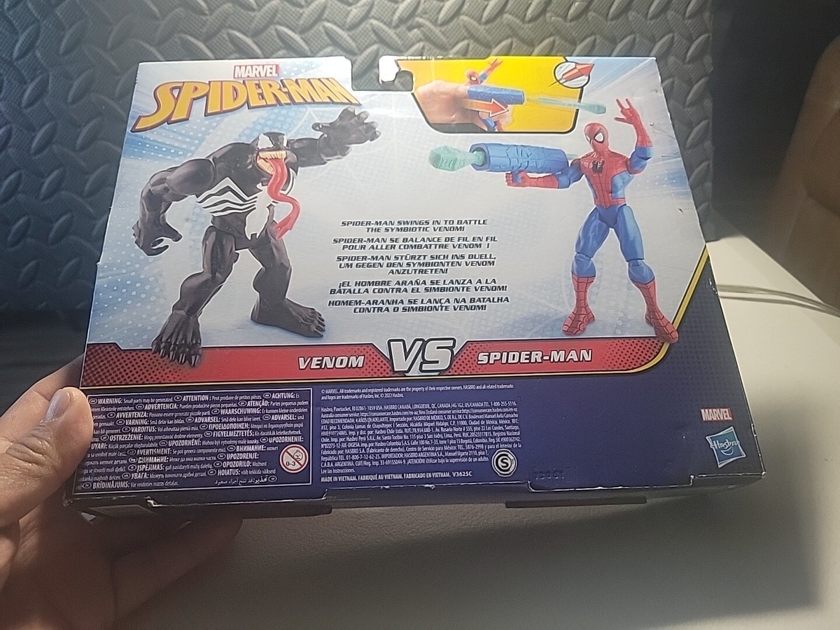 Spider-Man Vs Venom Battle Pack 6-Inch- Action Figure 2 Pack
