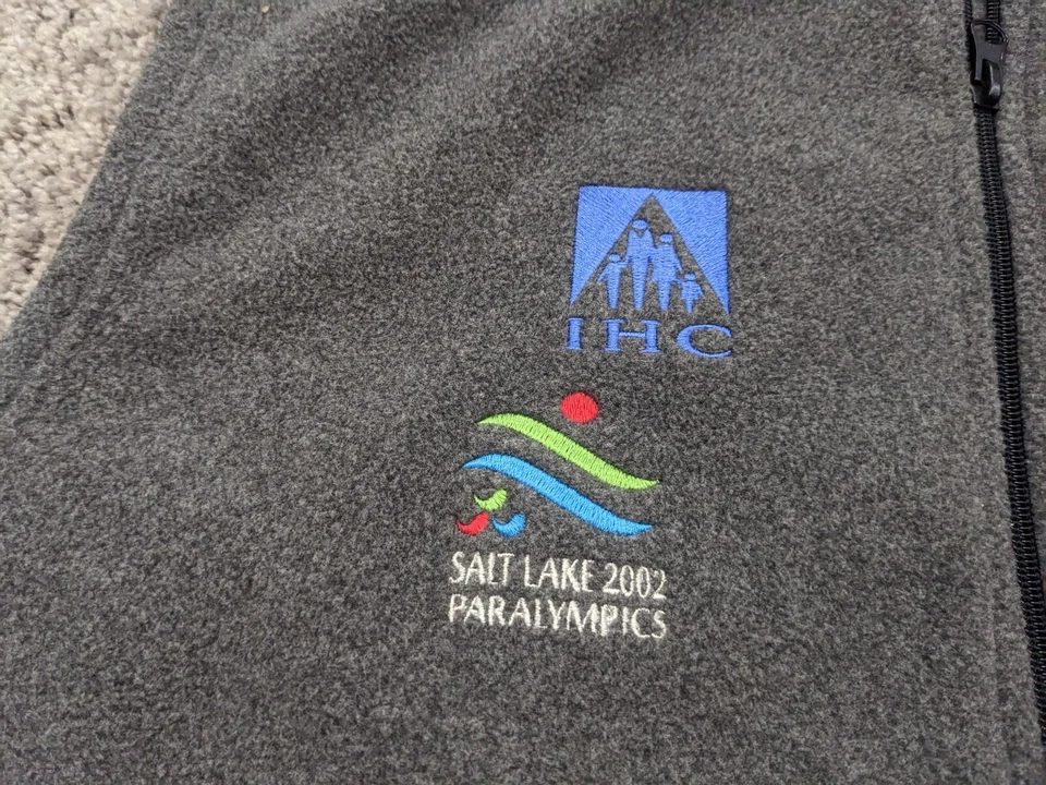 Chaleco De Colección Salt Lake Paralímpicos 2002 Hombres Grande Juegos Olímpicos Golf Nuevo con Etiquetas Foto 4 de 4