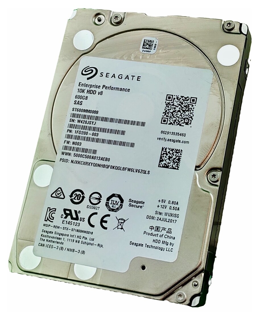Seagate Enterprise Performance 300GB 2.5インチ ターボブースト