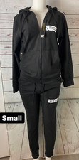 RAIDERS 2pc sweat suit hooded zip-up sweater, sweatpants NWT SMALL