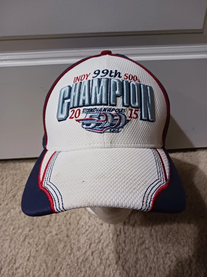 Sombrero Team Penske 2015 Indy 500 M/L Victory Lane NewEra Juan Pablo Montoya IndyCar Foto 2 de 4