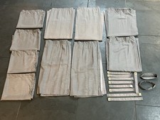 Hymer B544 (and equivalent) Motorhome Curtains. Full Set.
