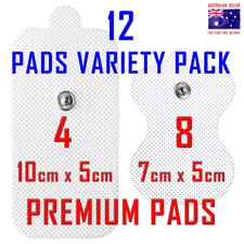 HiDow PainPod TENS EMS compatible ELECTRODE PADS - 12 PADS VARIETY PACK ⭐⭐⭐⭐⭐