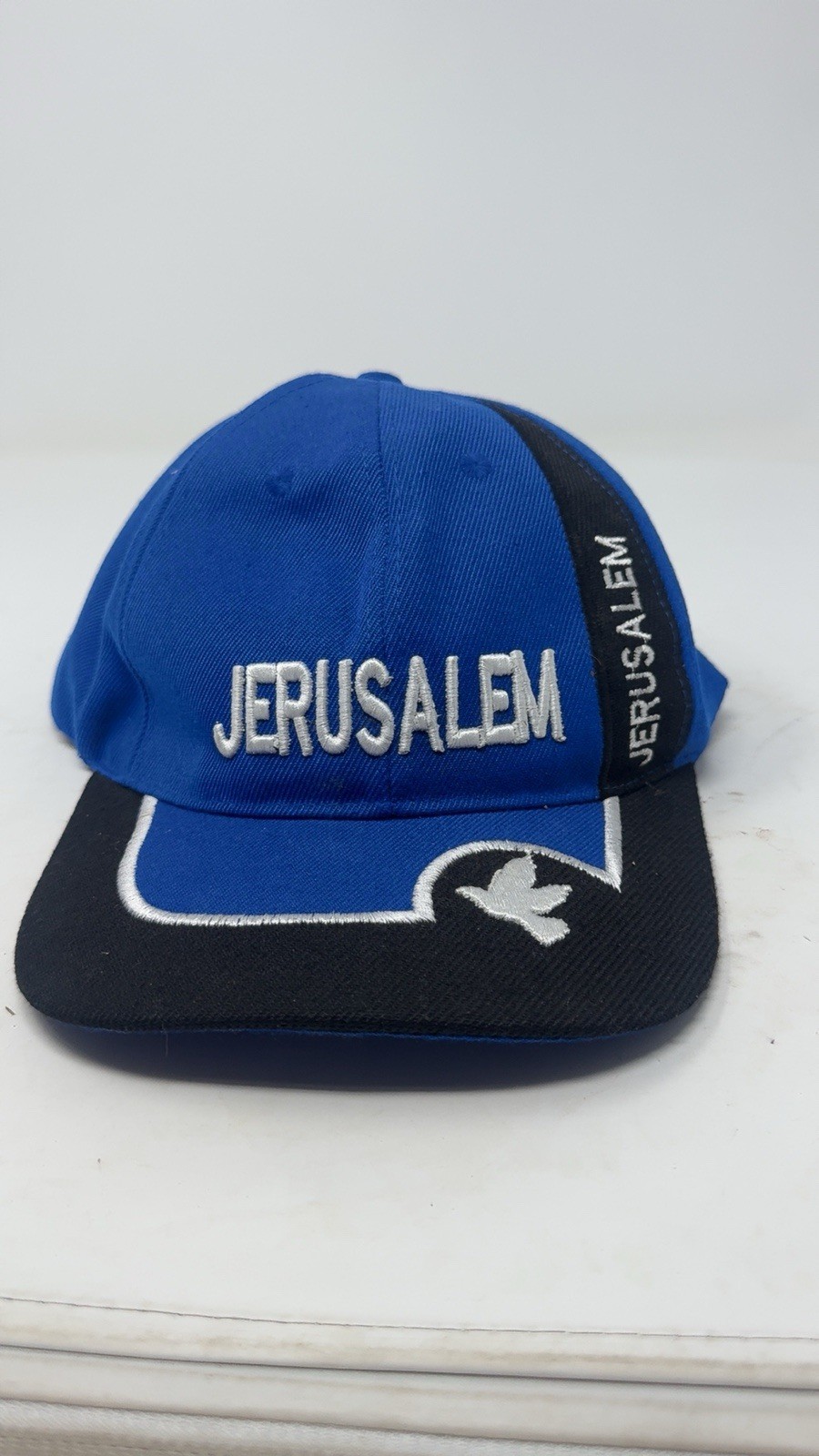 JERUSALEM Hat Cap Strap Back Blue Adjustable Isre… - image 1