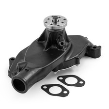 Chevy Bbc 454 High Volume Aluminum Short Water Pump Black