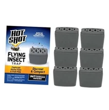  Flying Insect Discreet Attracts, Captures and Kills House Flies 1 Pack Trap