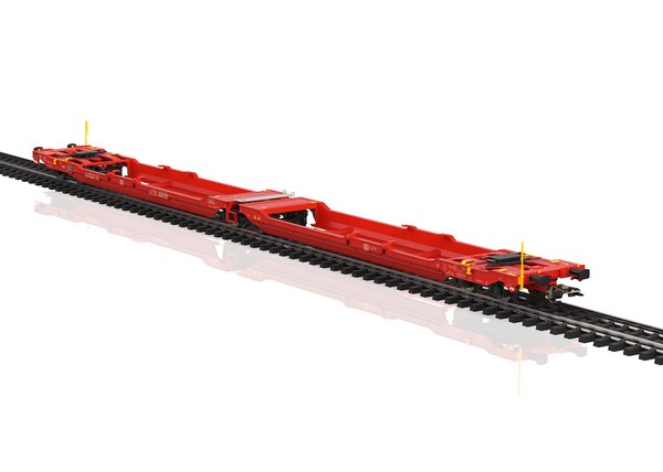 MäRklin 47470 H0 Ac Gelenk-Taschenwagen Mit Lkw-Aufliegern Db Schenker Ep. Vi-image