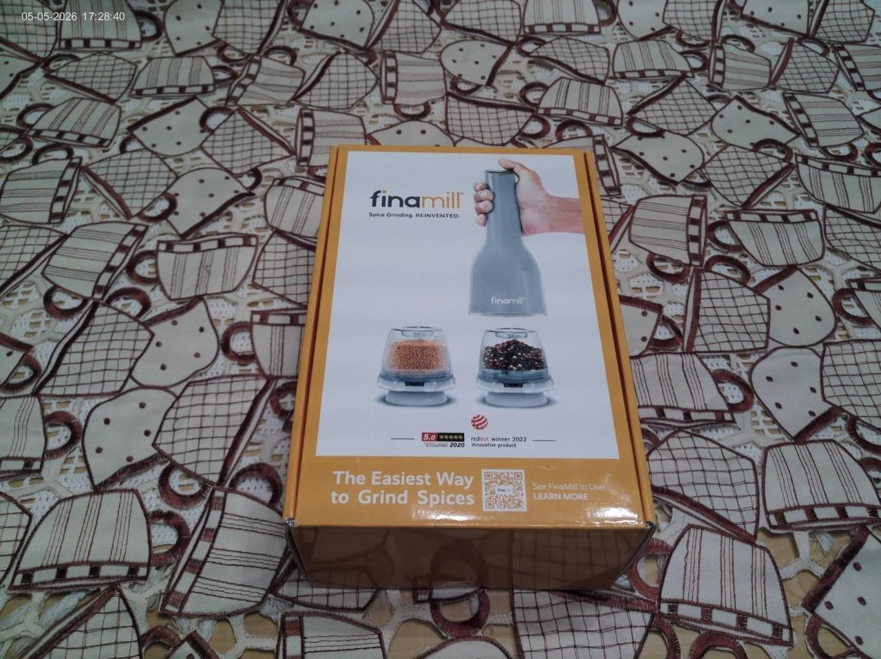 Battery Operated FinaMill Spice Grinder with 2 FinaPods Pro Plus Gray New in Box
Opens in a new wind