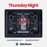 2021 OBSIDIAN #26 SCOTTIE BARNES PITCH BLACK ELECTRIC ETCH YELLOW RC ROOKIE /10