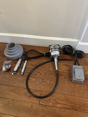 Foredom CC Flex Shaft Rotary Tool  W/ Foot Pedal And 2 Handpiece