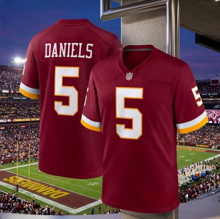 Washington Commanders Jayden Daniels New 2026 Jersey