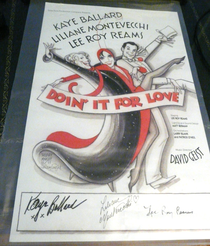 MUSICAL REVUE-"DOIN' IT FOR LOVE"AYE BALLARD-LILIANE MONTEVECCI-LEROY REAMS