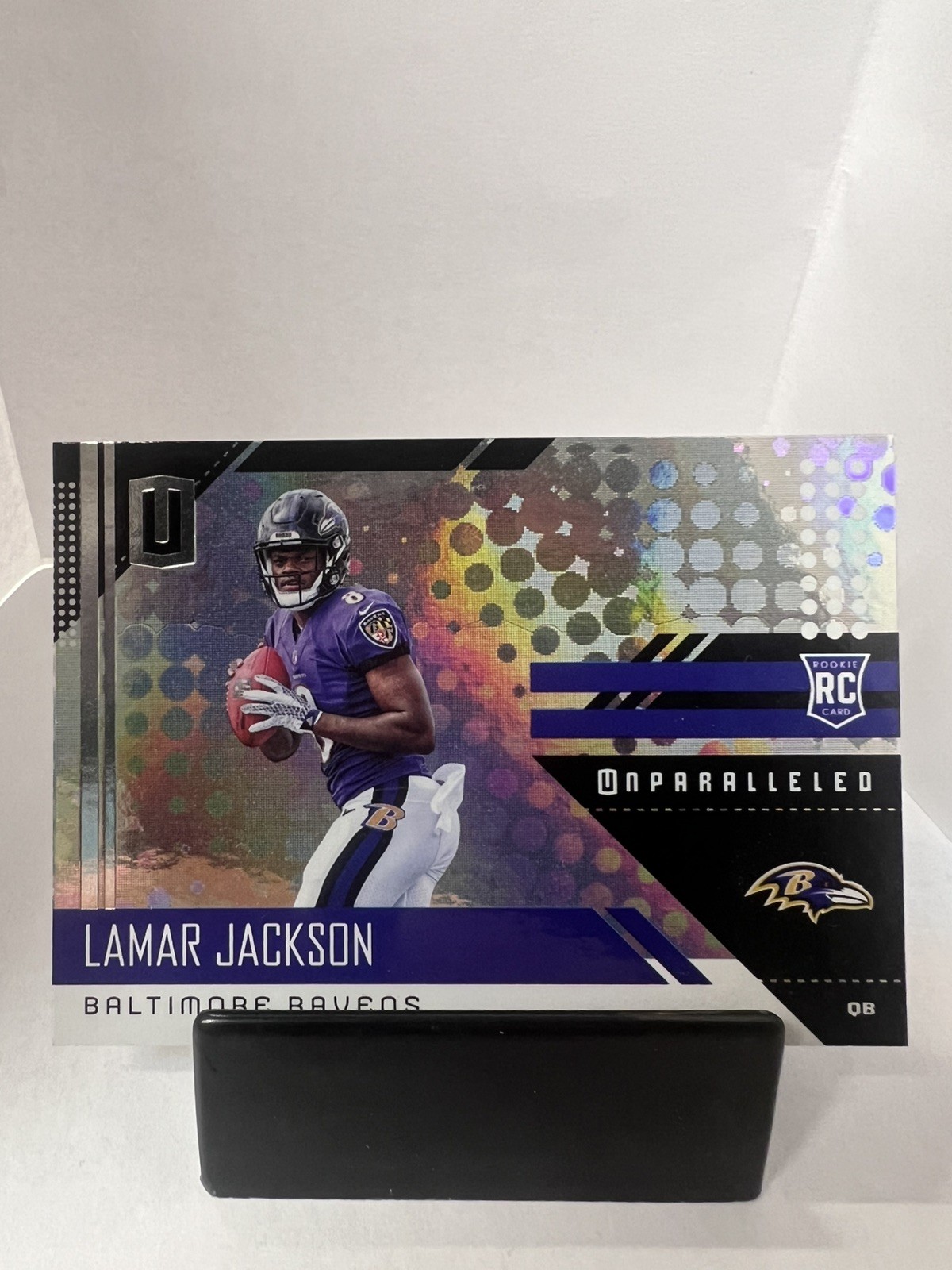 2018 Panini Unparalleled Lamar Jackson Rookie #209 RAVENS RC