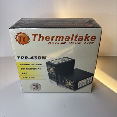 2005 THERMALTAKE TR2-430W COMPUTER POWER SUPPLY, NEW IN BOX