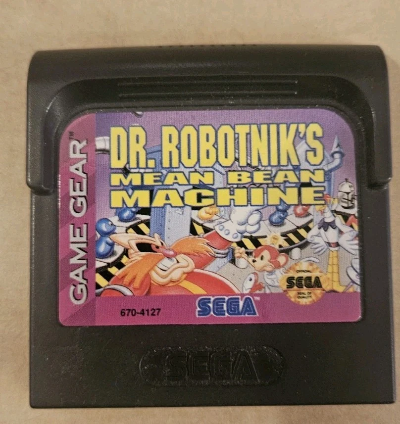 Dr. Robotnik's Mean Bean Machine SEGA Video Games for sale - eBay