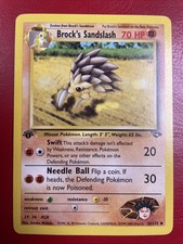 Brock's Sandslash 36/132 Gym Challenge Regular on eBay