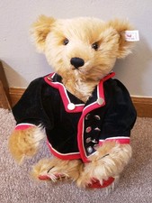 LE 1998 Steiff Berner Bar Switzerland 659928 Bear 01268/1,847 aprox 9.5" Seated