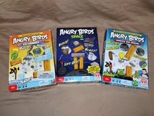 Angry Birds Knock on Wood, Space, and On Thin Ice Board Games