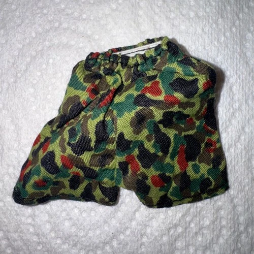 1970s Hasbro GI Joe Adventure Team Muscle Body Camo Shorts - EXC - BUY IT NOW!