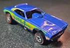 MATTEL 1969 HOT WHEELS REDLINE FLYING COLORS TOP ELIMINATOR HONG KONG