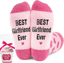 Valentines Day Gifts For Girlfriend - Cute Socks For Her, Unique Ideal Present,
