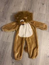 Toddler Lion Halloween Costume Unisex Size 12-18 Months Zip Up Bodysuit