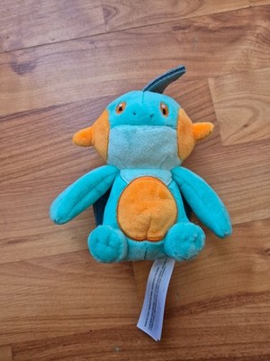 OFFIZIELLES POKEMON CENTER ORIGINAL 2020 MARSHTOMP WEICHES PLÜSCHTIER SITZENDE SÜSSE