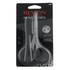4 Pack Revlon Men's Series Scissors and Comb, 2 Ct