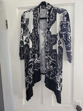 ELEMENTZ BLACK & WHITE USA MADE CARDIGAN-S