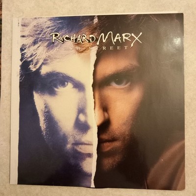 Richard Marx. Rush Street. 12'' Vinyl LP Capitol  Records